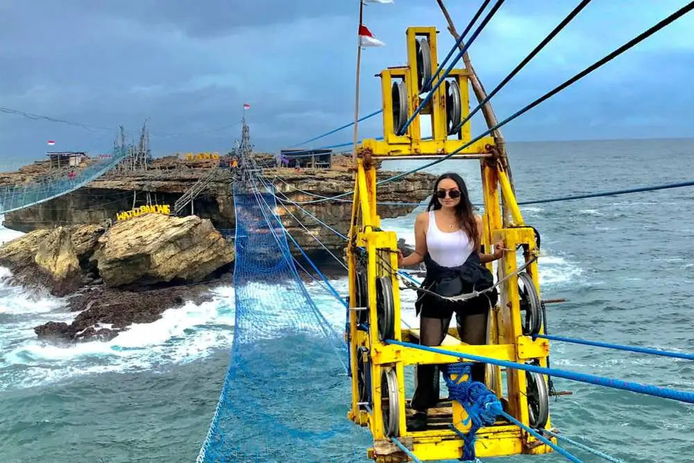 Merapi Sunrise (by Jeep), Jomblang Cave and Timang Beach Tour - Image 5